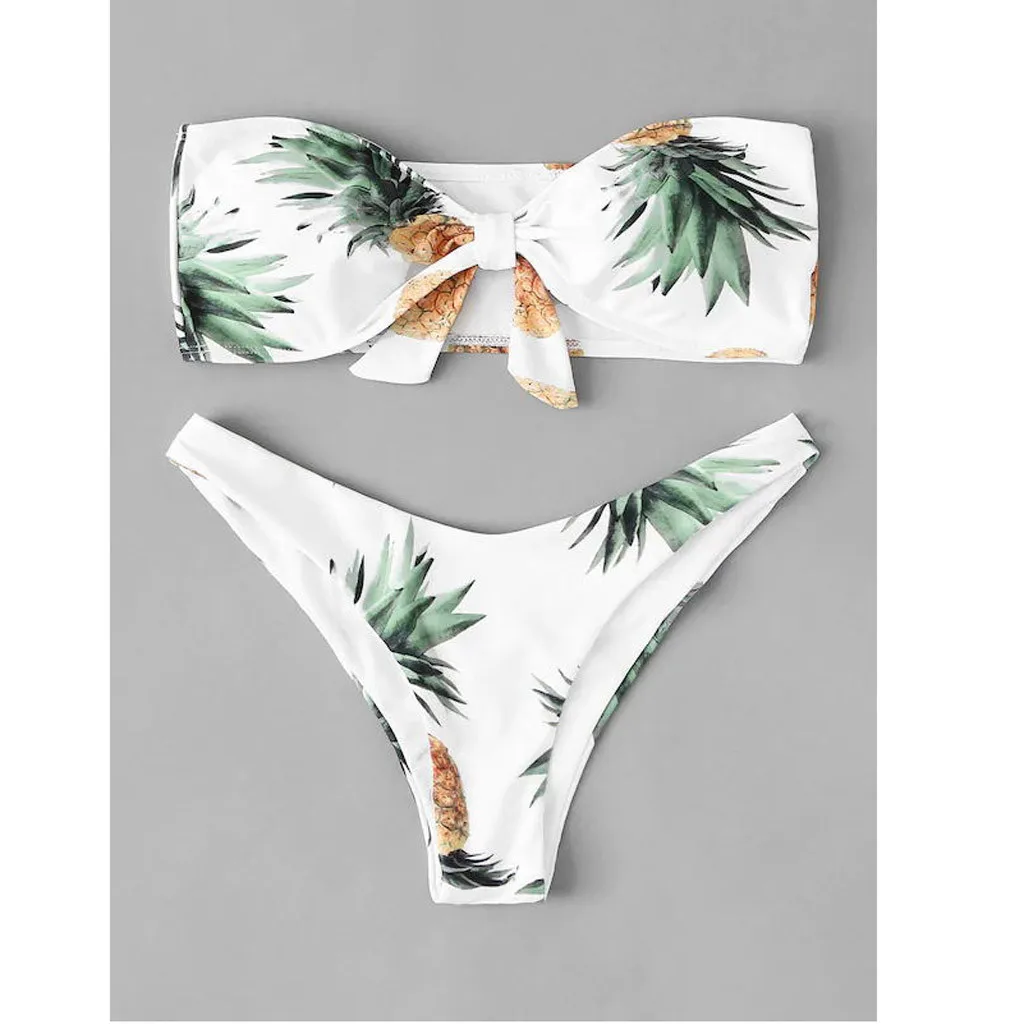 New In Swimwear 2023 Women Two Piece Print Sexy Split Swimsuit 2025 Bikini Beachwear new Bikinis Sets For Teens Swimsuit Woman 2023