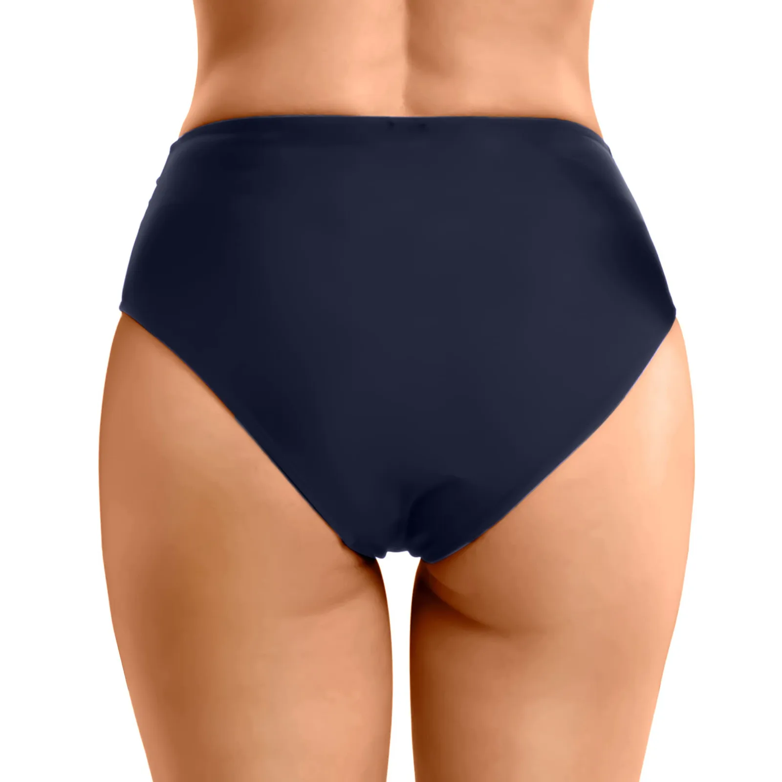 Bra And 2025 Skirt Set Women High Waist Bikini Bottoms Swim Briefs Beach Shorts Ruched Women new Bathing Suits with Shorts