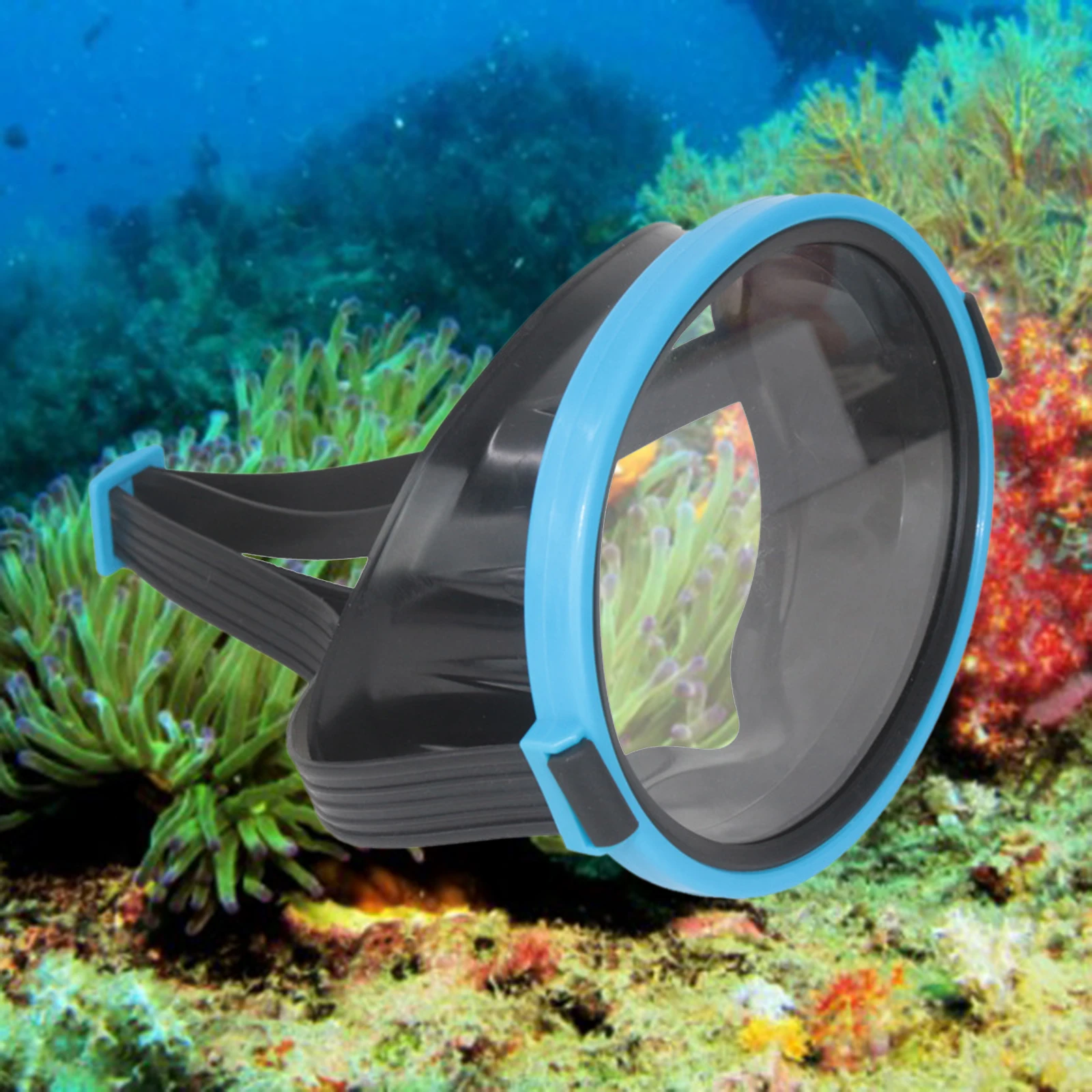 Retro Kid Oval Diving Mask No Fogging Single Lens Swim Goggles Eyewear Masks Free Dive Silicone Eyewear Equipment