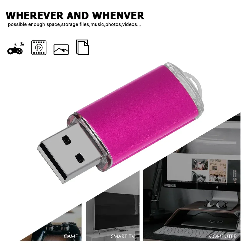 20PCS/lot Metal USB Flash Pen Drive 32GB 4GB 16GB Pendrive 64GB 2025 Music Album Memory Usb Stick 512MB new USB Gift Free Custom