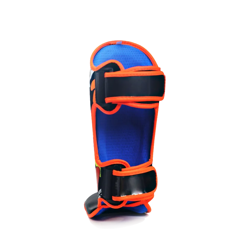 BN 3-11Y Kids Ankle Support Leg Leggings Boxing Shin Guards MMA Muay Thai Karate Kickboxing Legs Protector Training Equipment EO