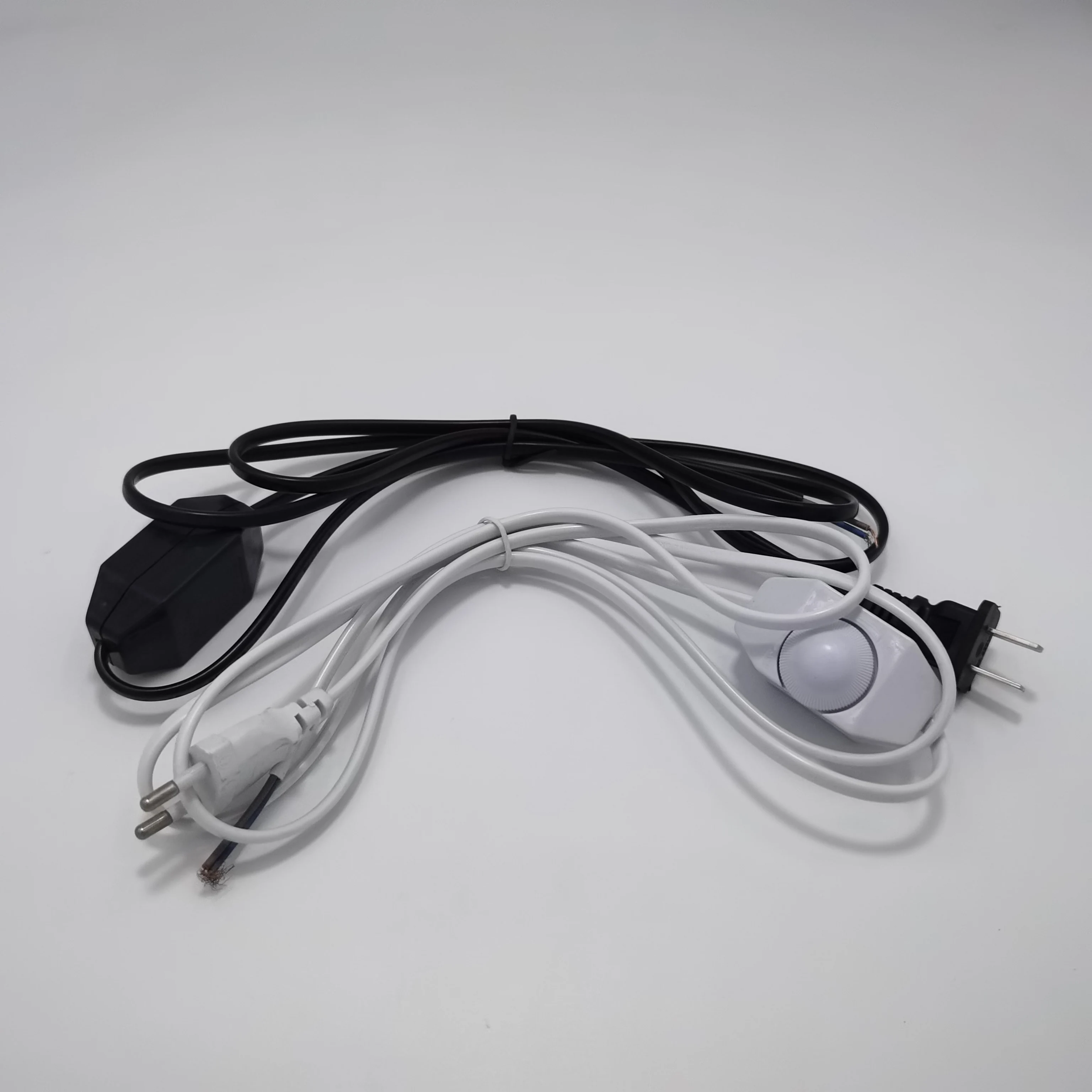1.8M LED Dimmer Switch Cable 2025 Light Modulator Lamp Line Dimmer Controller For Table new Lamp EU/US Plug 220V Electricity wire