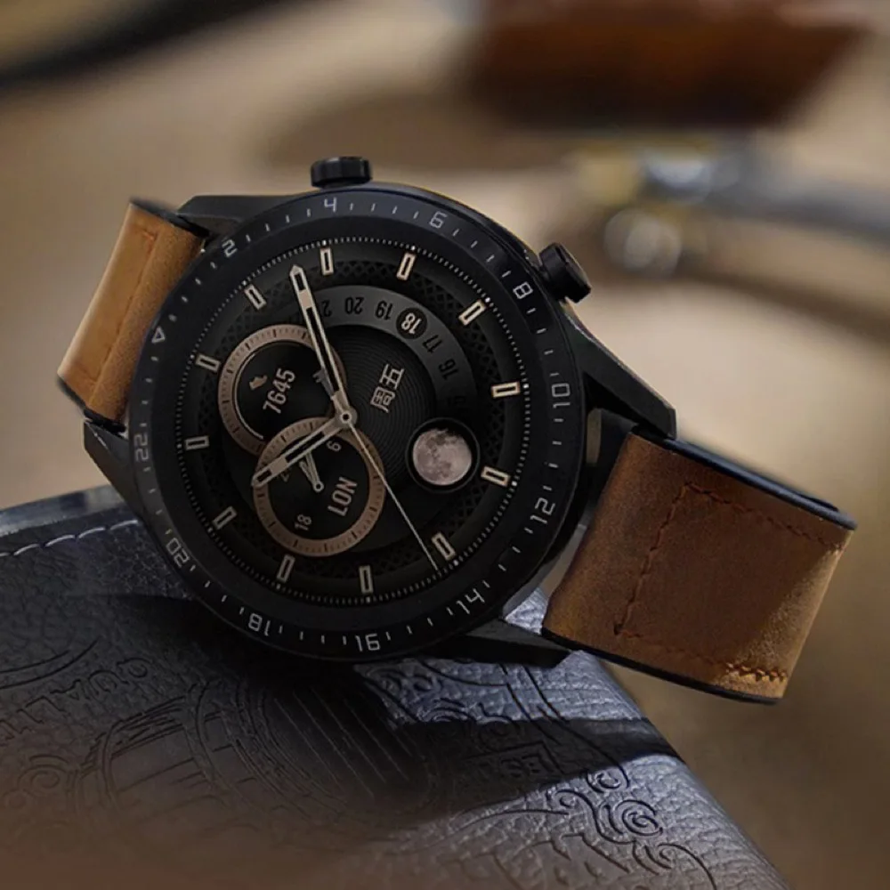 Leather Silicone Strap for Samsung Galaxy Watch 6/5/4 44mm 40mm Watchband 20mm Band Bracelet Galaxy Watch6 Classic 43mm 47mm