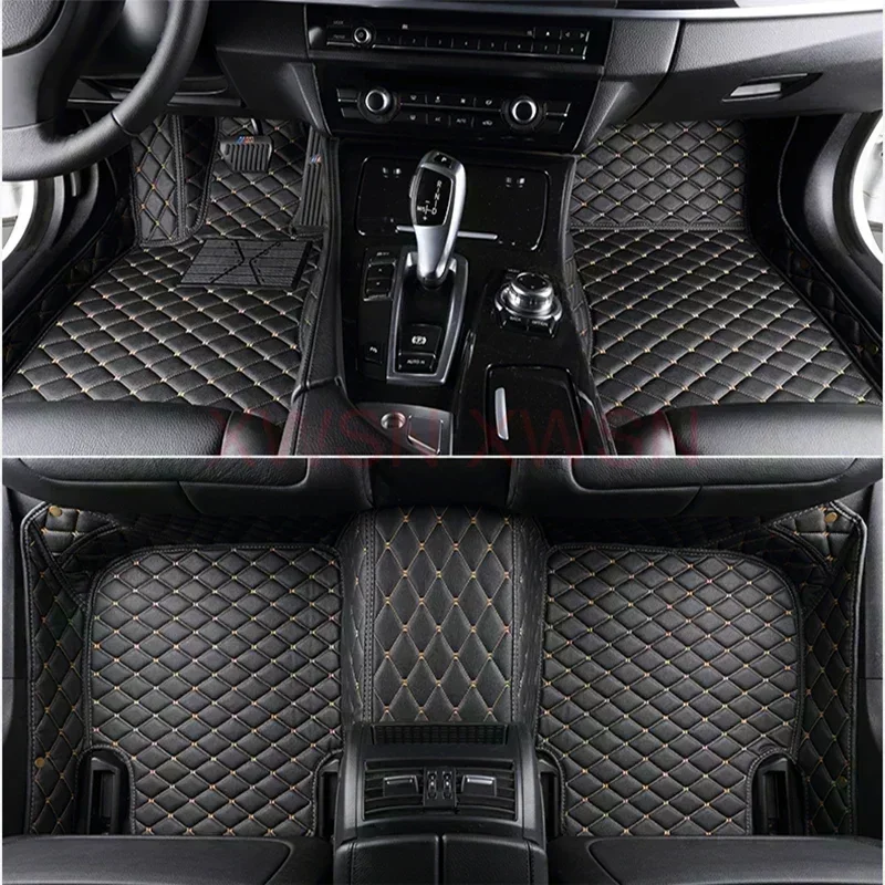 Custom 3D Full Coverage Car Floor Mats for Lincoln CORSAIR 2020-2022 Z Continental Aviator 6 Seat Interior Accessories