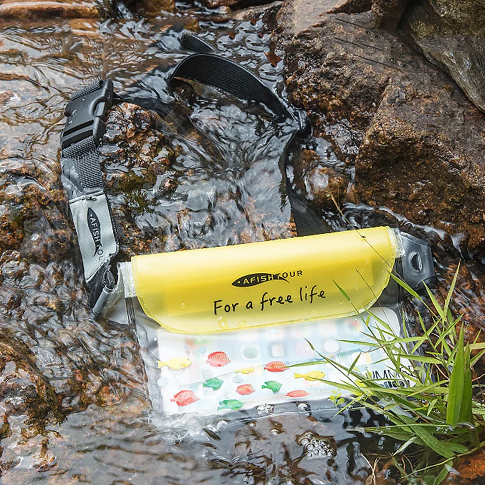 Waterproof Sealing Drift Diving Swimming Waist Bag Skiing Snowboard Underwater 2025 Dry Shoulder new Bag for Boat Park Phone Holder