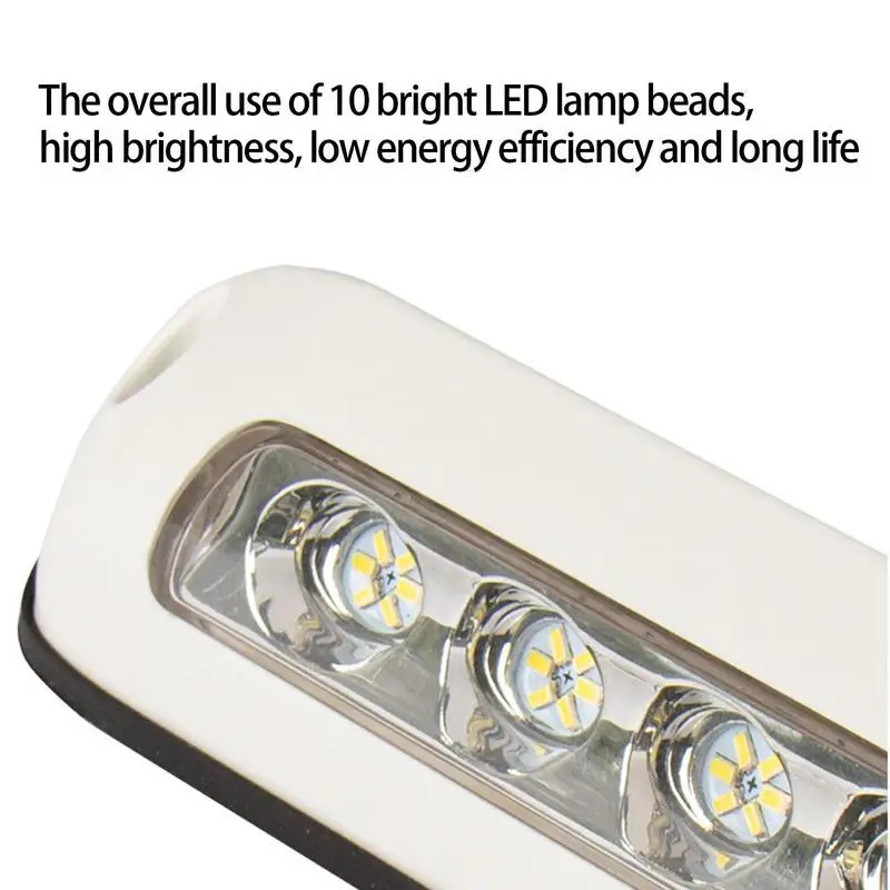 RV LED Porch Lights Awning Light Bar Lights Waterproof Strip Lights Outdoor Lighting 12V Wall Lamps For Motorhome Camper Boats