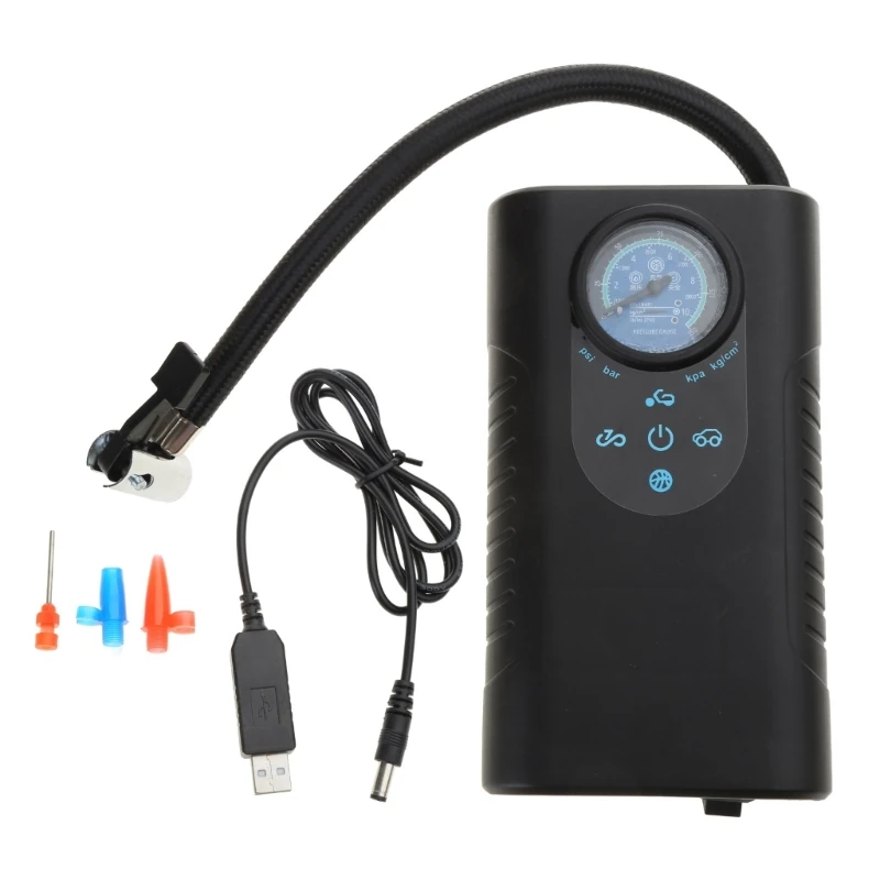 2023 New Tire Inflator Portable Air Compressor 150PSI &ShutOff Portable Air Digital Display for Car, Bike & Motorcycles