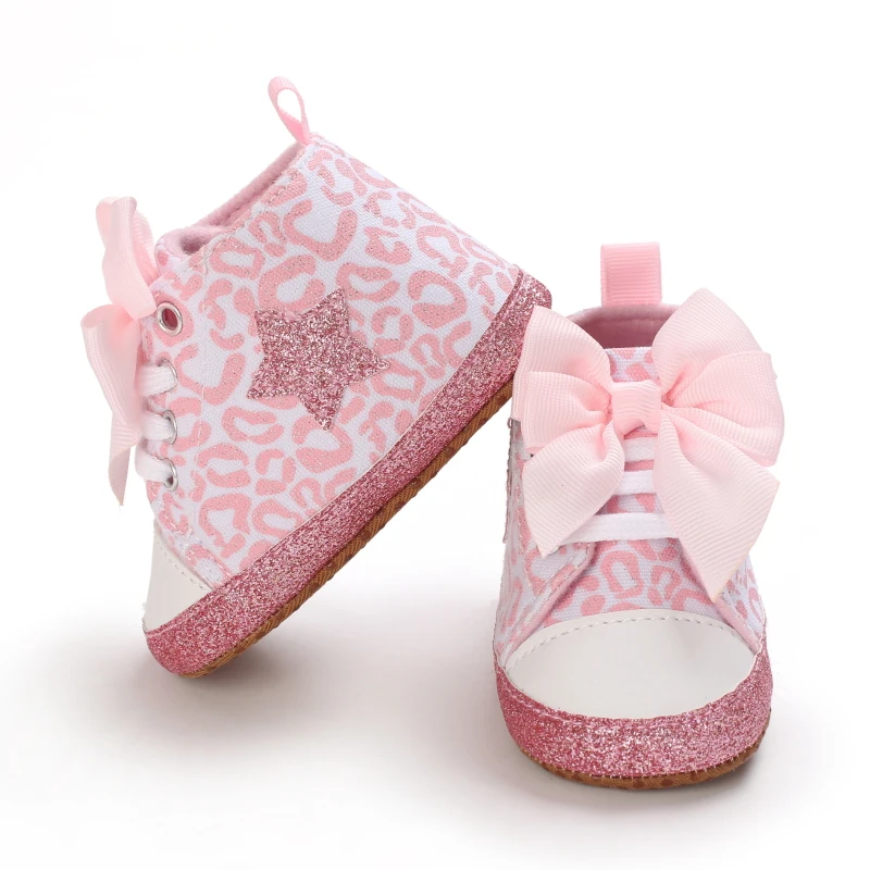 Baby Canvas Classic Casual Shoes Newborn Baby PU Leather Multi-Color Sneakers 2025 new Non-Slip Cloth Bottom For Boys Girls First Walkers