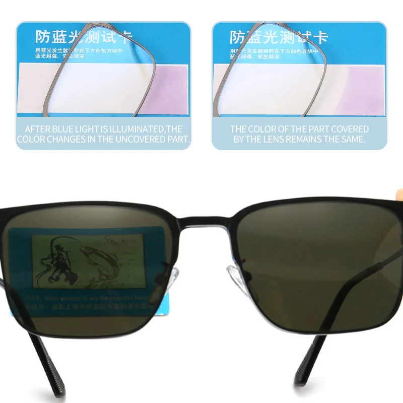 Metal In New Style Magnet Clip On Glasses Frame Trend Polarized Sunglasses For Men Optical Computer UV