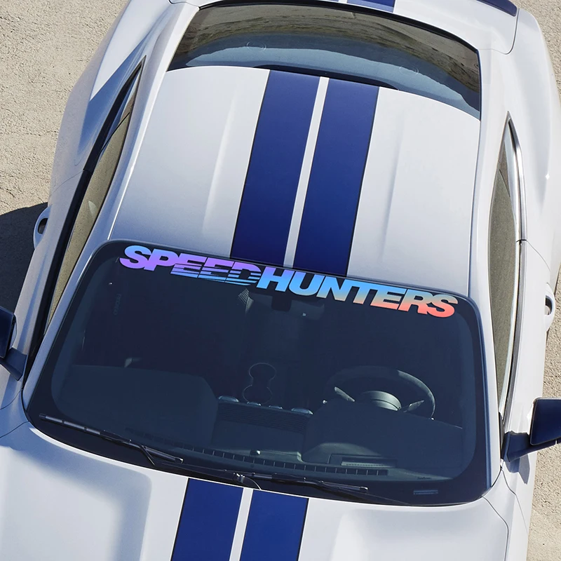 Letter Car Stickers Speed Hunters Waterproof Vinyl Decorative Stickers Various Sizes 2025 Windows and Doors Reflective new Car Sticker