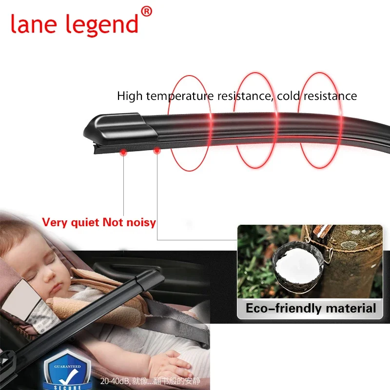 For Skoda Kamiq NW4 SUV 2019-2022 26"+18" Front Windshield Wiper Blades Brushes Cutter Accessories 2019 2020 2021 2022
