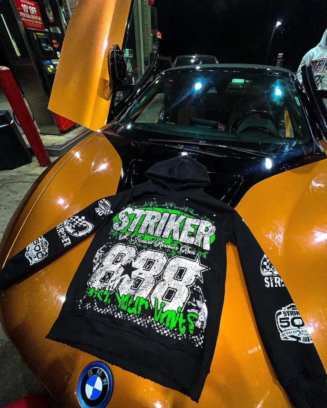 American striker print hoodies women graphic y2k top oversized hoodie Couples Harajuku goth streetwear women clothes