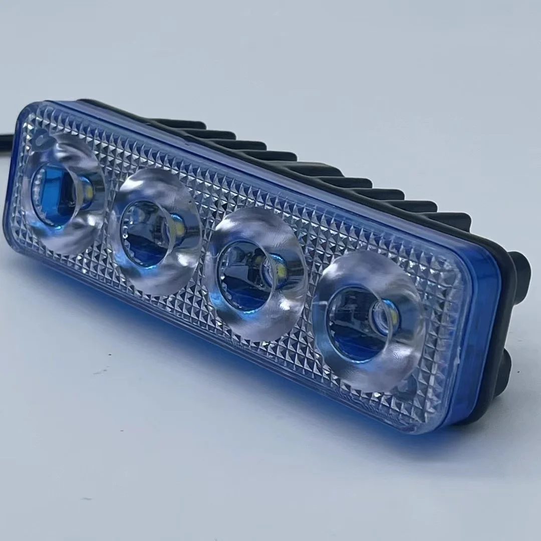 Pcs Strobe Flash LED V Daytime Running Lights Flexible Waterproof DRL Driving Fog Lamps Signal Light