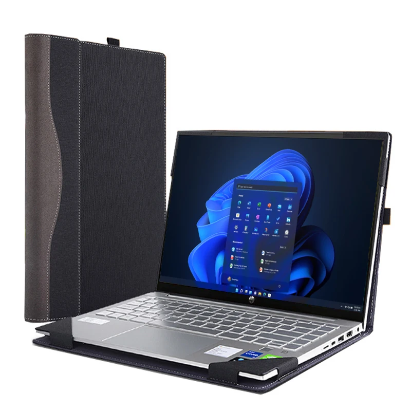 Laptop Case For HP ProBook 445 14 Inch G10 Notebook PC 2023 G440 G9 G8 New PU Leather Protective Cover Unisex Portable Sleeve