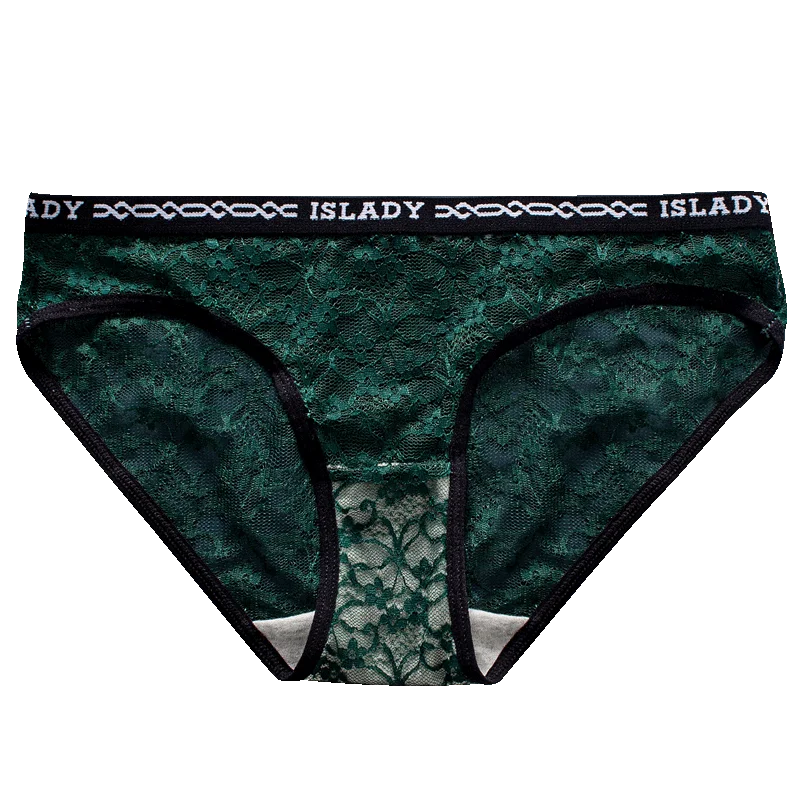 BANNIROU 1Pcs Lace 2025 Briefs new Underwear For Women Low-Rise Transparent Sexy Panties Lingerie Female Intimates
