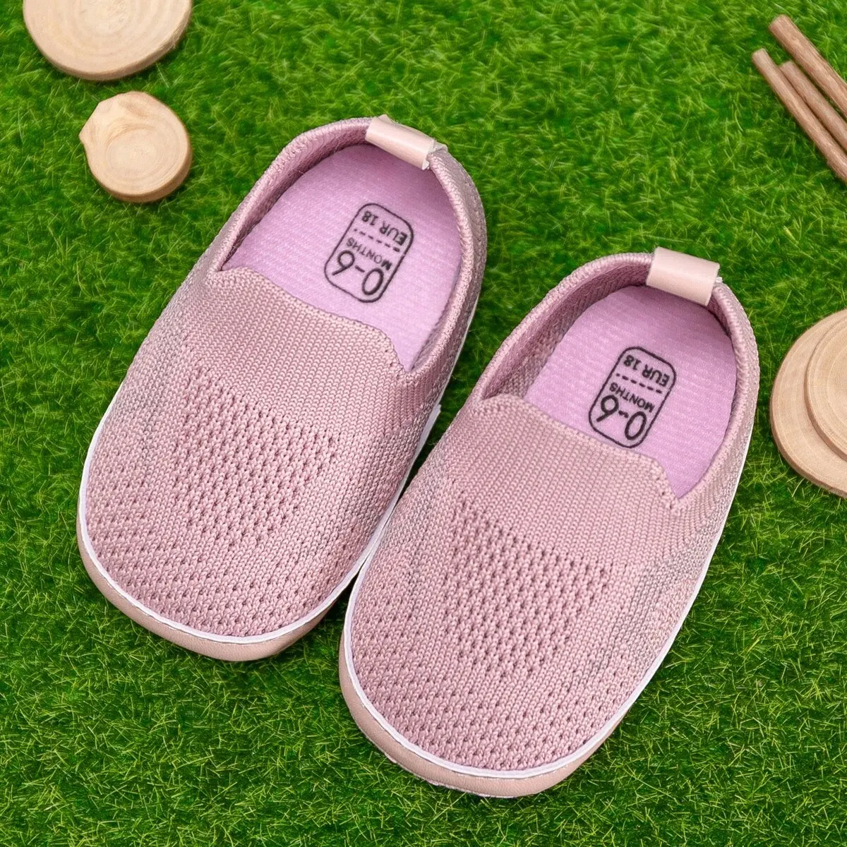 Meckior Baby Shoes Baby Girls Boys Toddler Comfortable Mesh Breathable Sneaker Boy Lazy Slip On First Walkers Newborn Crib Shoes
