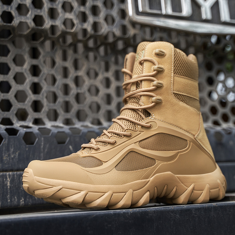 Winter Ankle for Men Desert Hiking Men's Boots Outdoor Platform Original Trekking Shoes Waterproof Non-slip Mascuo Bota