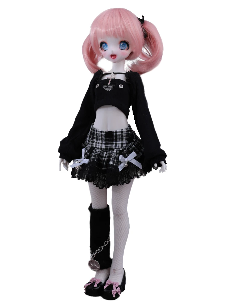 New 42cm bjd doll legitimate 1/4 Nicome Anime sd Fairy ear open mouth secondary Yuan resin spot
