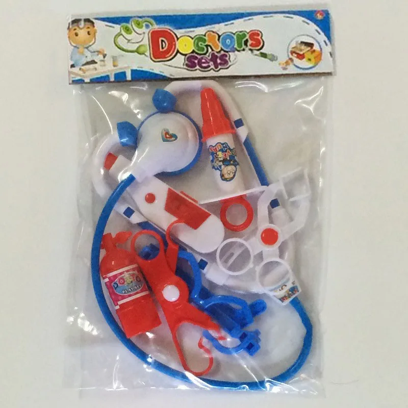 7Pcs Kids Play Doctor Game Early new Educational Toys Children Simulation Hospital Pretend 2025 Doctors Kit Child Stethoscope Cosplay Toy