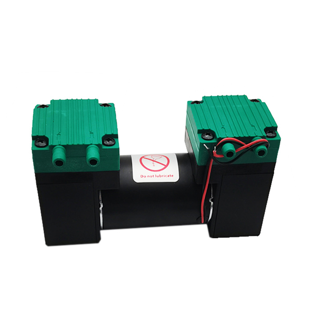 12V 24V 220V Micro Vacuum Electric Silent Small Air Double Heads Diaphragm Pump 20L/MIN SY-020