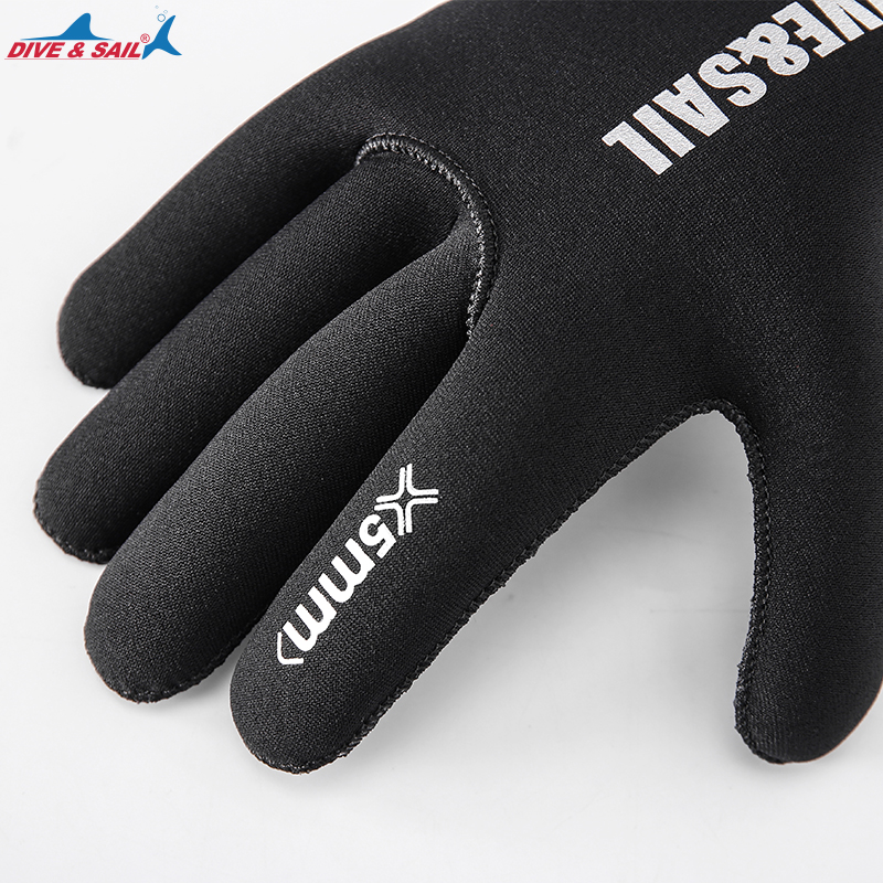 Wetsuit Gloves Neoprene Diving Gloves Surfing Gloves 3MM 5MM for Men Women Kids, Thermal Anti Slip Flexible Dive Water