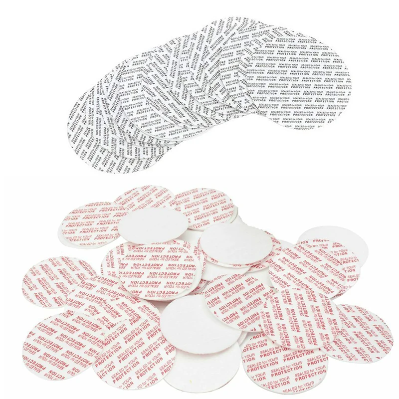 500PCS Pressure Sensitive Gasket Self-adhesive Foam Sealing Film Seals Cap Liner For Plastic Bottle Food Cosmetic Jar 20mm-101mm