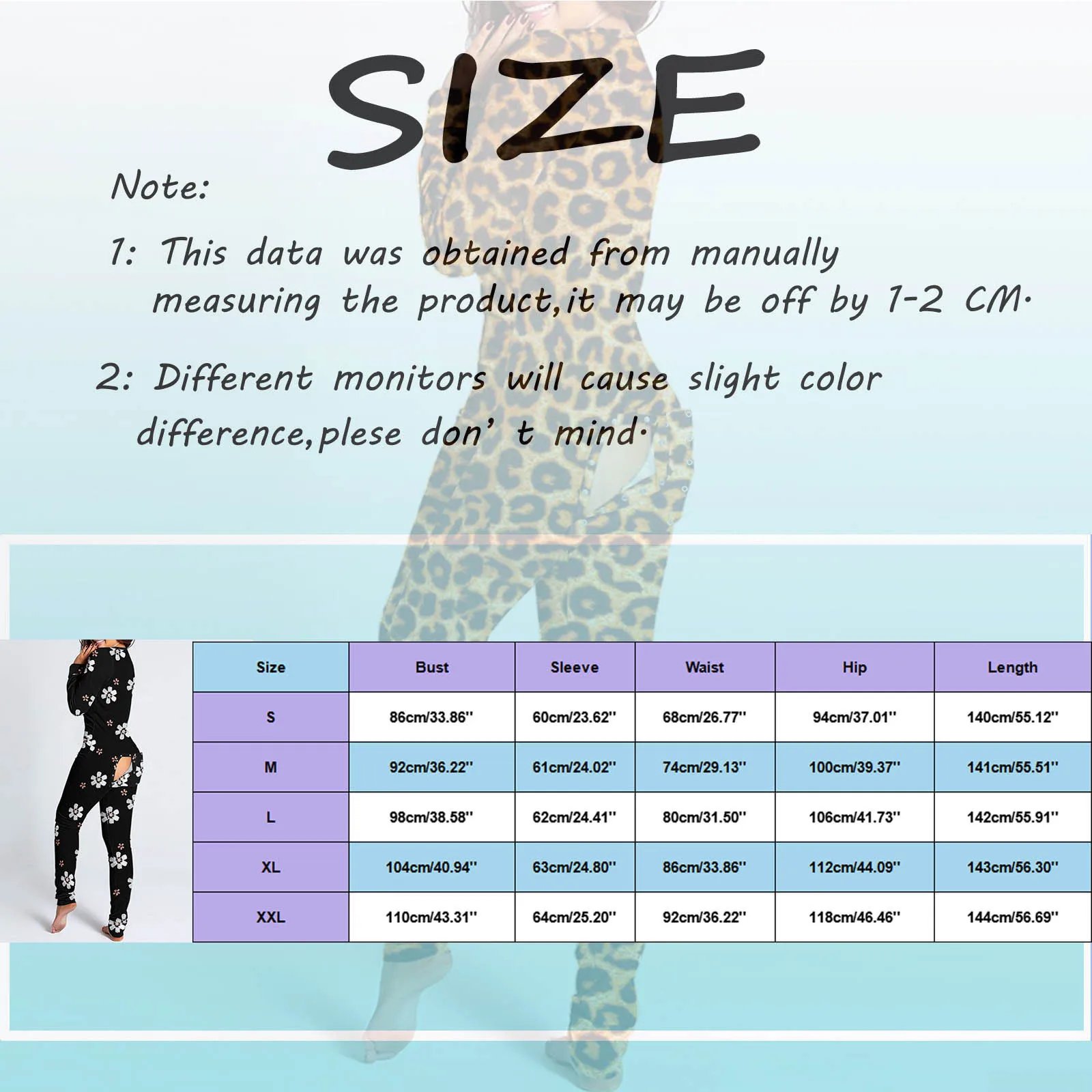 2022 pajamas Onesies Women's Button-down Print Functional Buttoned Flap Adults V-neck Jumpsuit Pyjama Femme Sleepwear