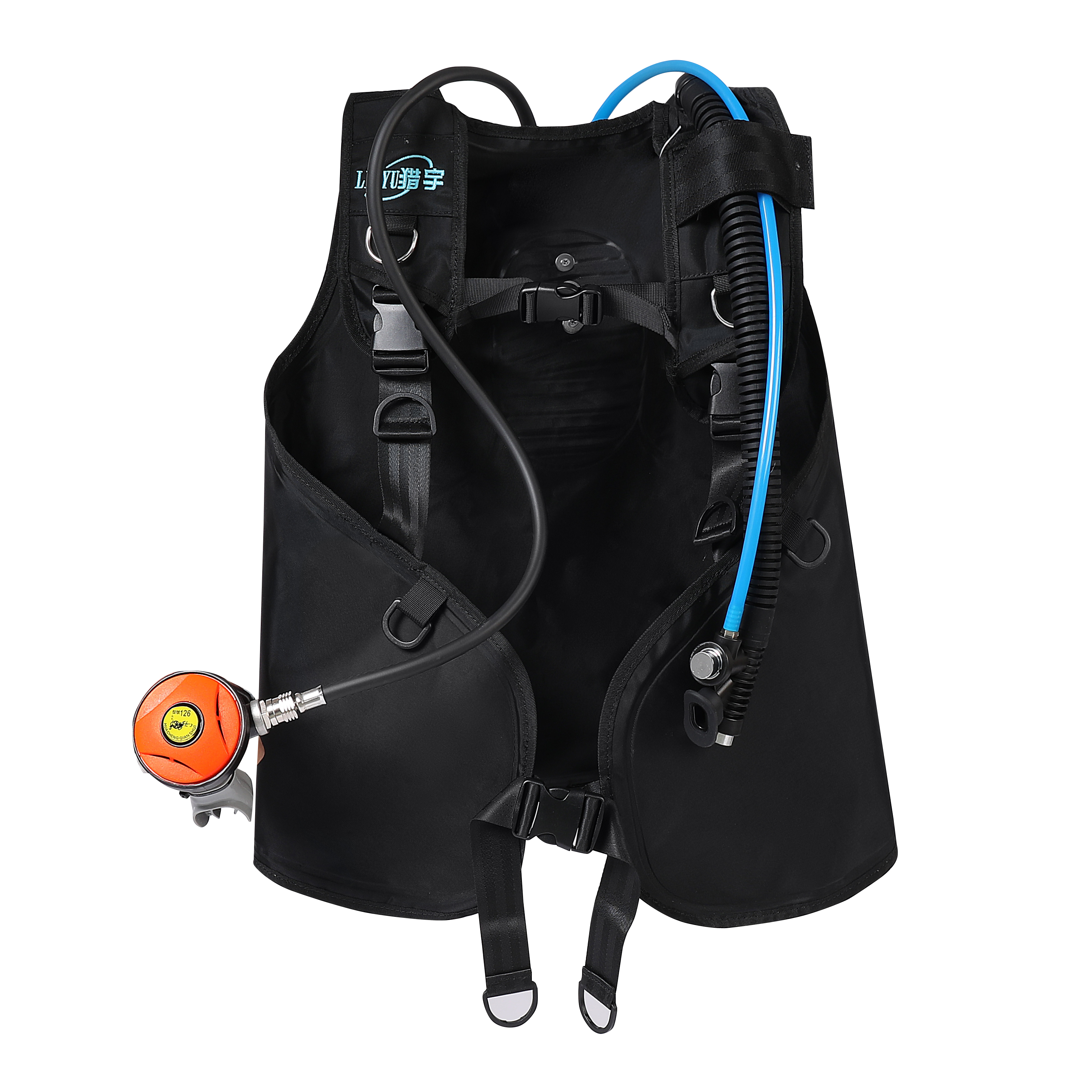 Deepest 12 Meters 2.7-5 Hours Scuba Diving Snorkel Equipment Trap Mobile Ventilator Support Underwater Snorkel And BCD