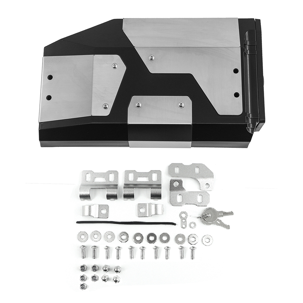 For BMW R1200GS F750GS R 1200 GS LC R1250GS 2004-2023 Decorative Aluminum Box Toolbox 4.2 Liters Tool Box Left Side Bracket