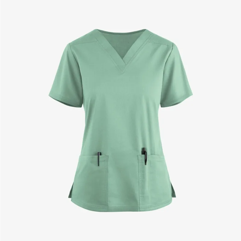Medical Women new Stretch Work Uniforms Easy Fit Scrubs Tops Pants Jogger Set 2025 Hospital Nurse Uniform Dentist Overalls