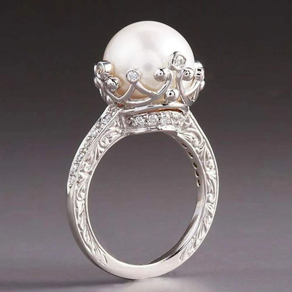 CAOSHI Elegant Temperament Proposal Ring for Women Graceful Jewelry for Wedding Ceremony Delicate Design Accessories for Party
