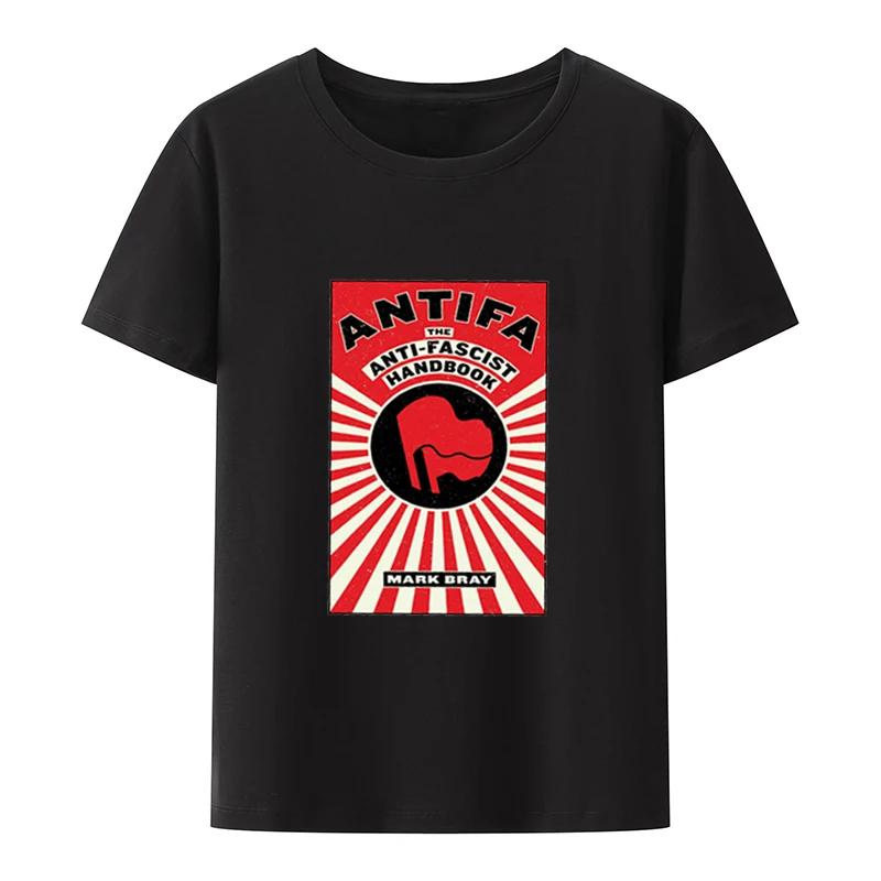ANTIFA Antifascist Anarchy Anarchist T Shirts Summer Casual Women's T-shirt Short Sleeve Female Tops Tees for mens and ladies