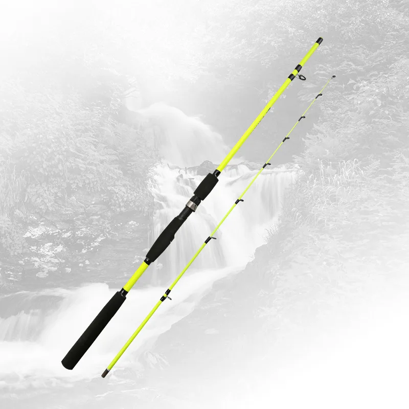 1.6M 1.8M Spinning Casting Fishing Rod 2 Sections Lure Weight 1/8-3/4oz Max Fishing Test About 10KG Lure Fishing Rod