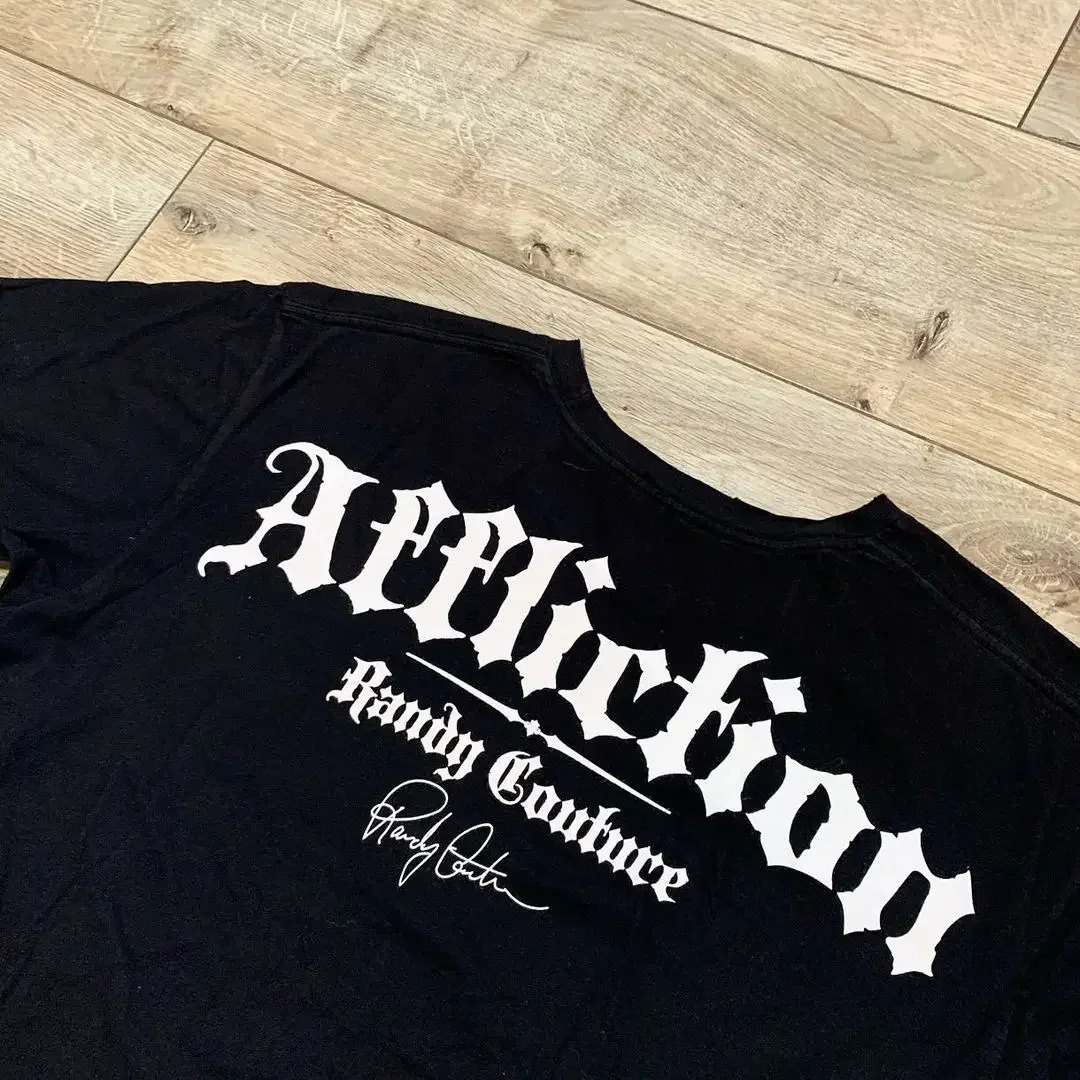 Gothic Retro T Shirt Men Y2K Harajuku Hip Hop Pattern Printed Round Neck American Street Rap Women Cotton Short Sleeve 240327