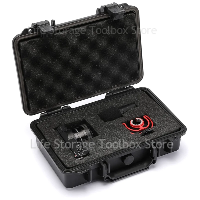 Waterproof Hard Carry Case Bag Portable Toolbox Safety Instrument Tool Box Impact Resistant Large Hard Case Box Sealed Tool Box