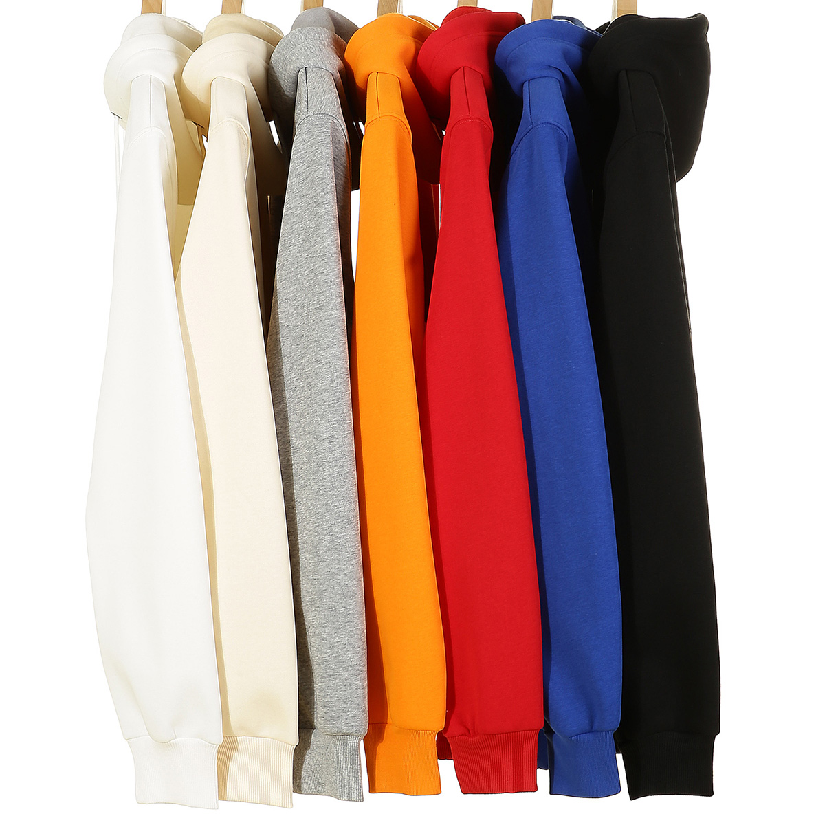 Hoodie Men 500g Fleece thicken 2025 Loose Solid Unisex Oversized Basic Autumn Winter new Warm Women Sweatshirts Hooded Pullovers Male Top