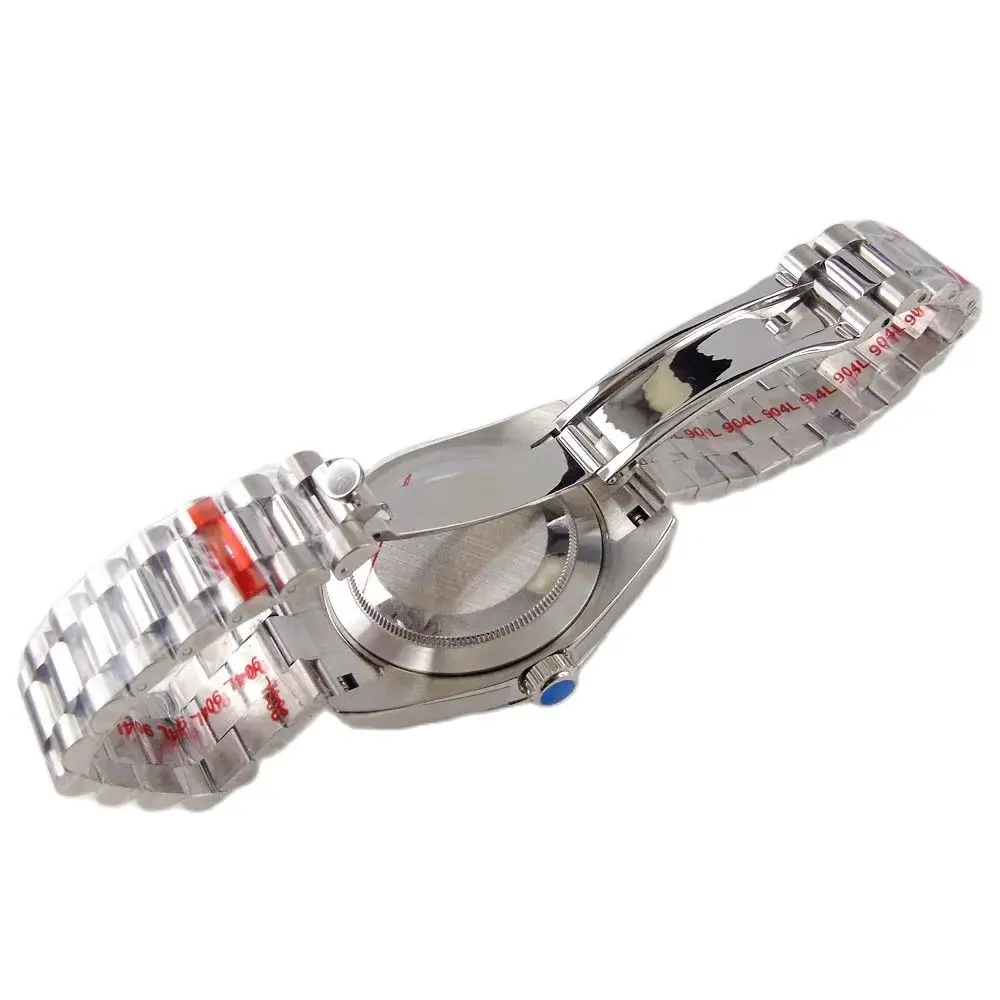 36mm 39mm Waterproof Sier Fluted Curved 2025 Watch Case for NH34 NH35 NH36 NH38 new NH39 NH70 NH72