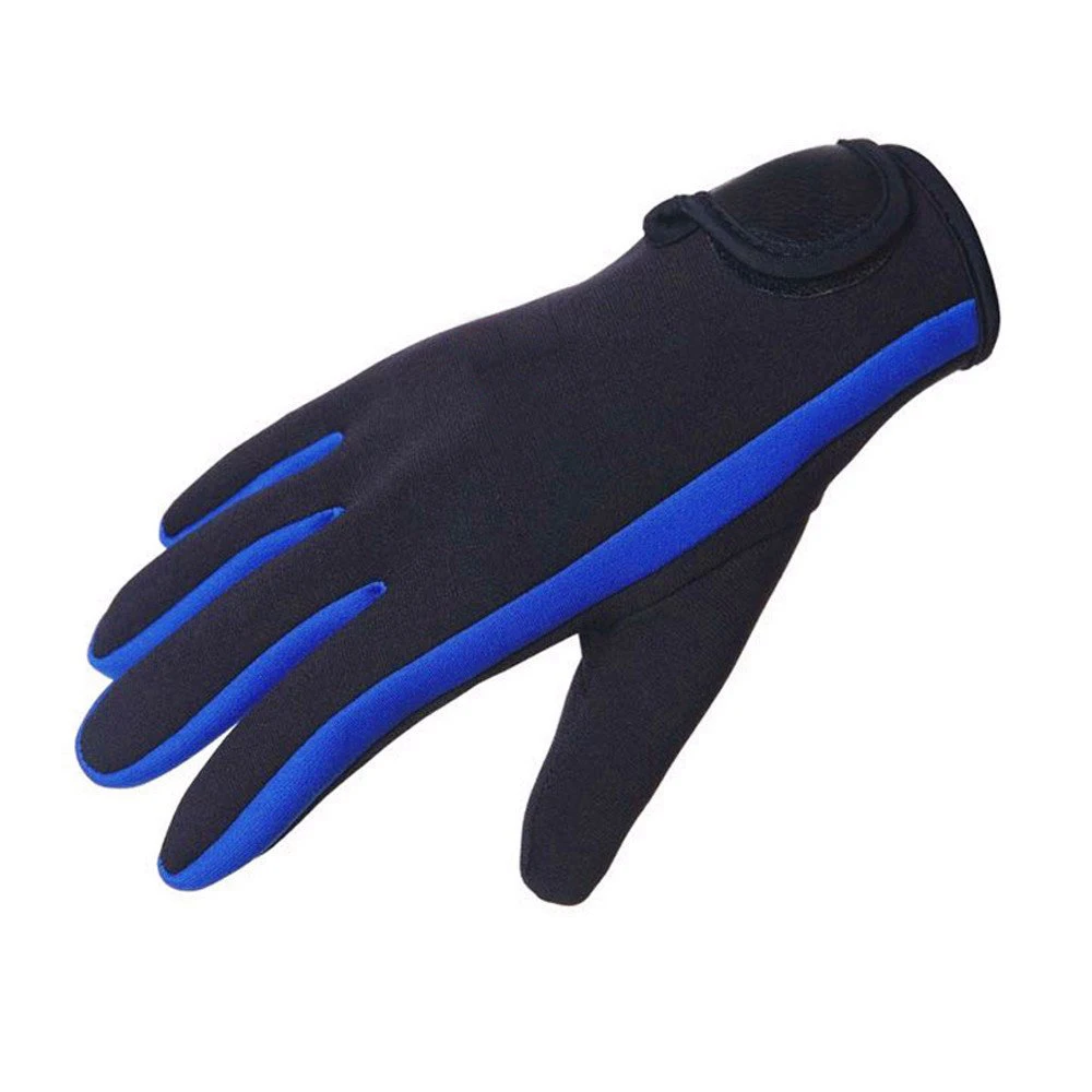 Pair mm Neoprene Skid proof Diving Gloves Non slip Scuba Surfing Snorkeling Kayaking Five Finger Glove
