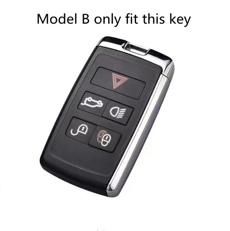 Genuine 2025 Leather Hand-Made Car Key Cover Car KeyCase Shell Auto Accessories new Keychain For Land Rover Range Rover Discovery 5 Sport