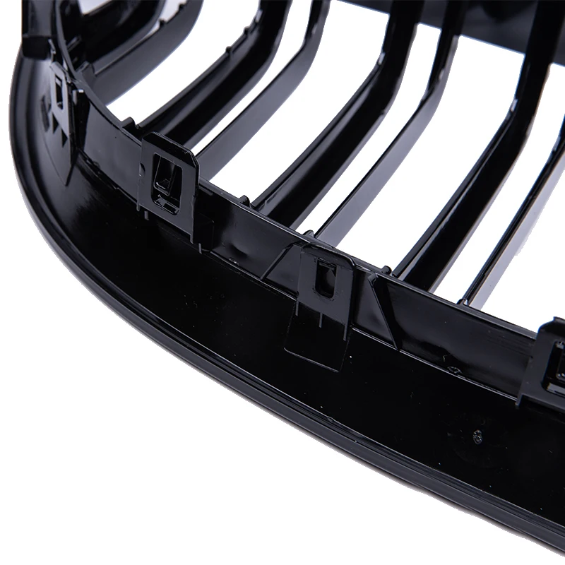 Car Front Kidney Grill Gloss Black M Color For BMW 5 Series E60 E61 2003 - 2010 M5 520i 523i 525i 528i 530i 535i 540i 520d 530dd