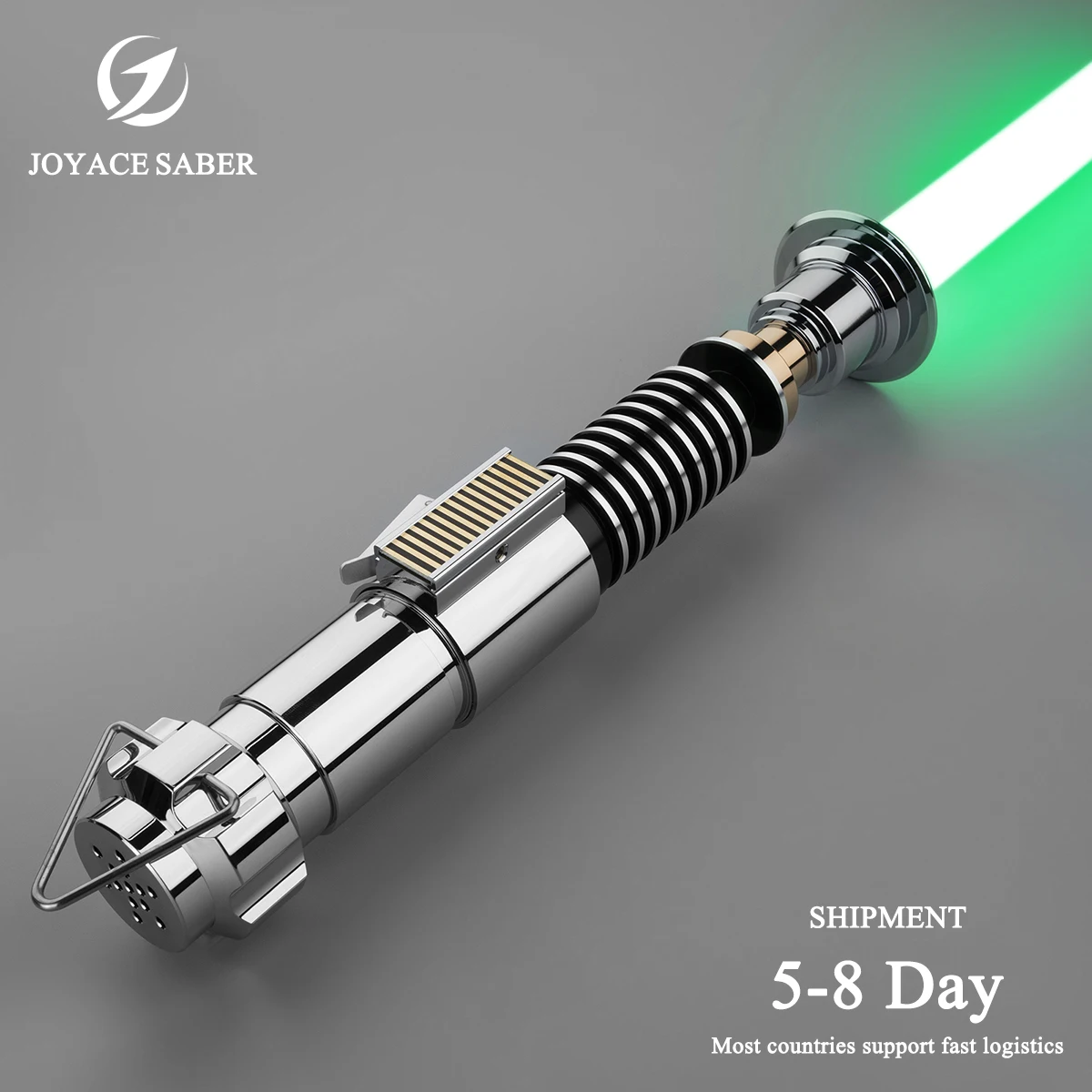 JOYACESABER Metal Handle Pixel Lightsaber LUKE Light Saber Sensitive Smooth Swing Heavy Dueling Bluetooth RGB Laser Sword Toys