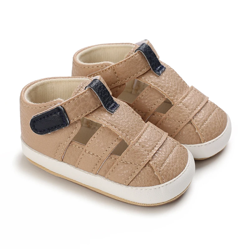 0-18M Newborn Baby Shoes Boys new and Girls Summer Sandals Soft Rubber Sole Anti slip Baby First Step 2025 Walking Shoes Baby Sandals