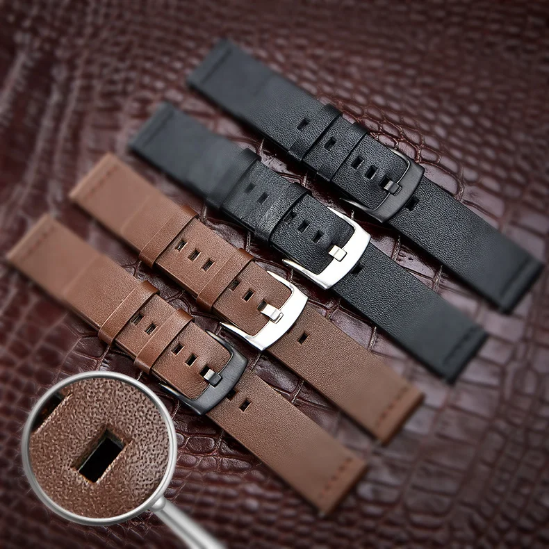 Leather Band for Apple Watch Band Ultra 8 7 6 5 4 3 2 45mm 41mm Casual correa Watch Strap Loop 44mm 42mm 40mm 38mm Bracelet