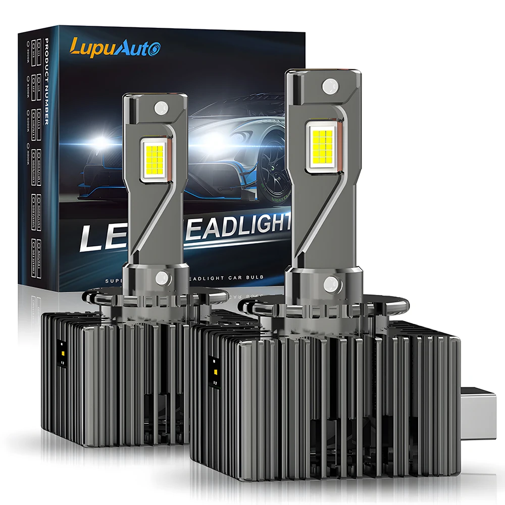 NLpearl 60000LM D3S LED Headlights Canbus D1S D2S D4S D5S D8S Turbo Led 120W D1R D2R D3R D4R Bulb Car Light Auto 6000K 6500K 12V