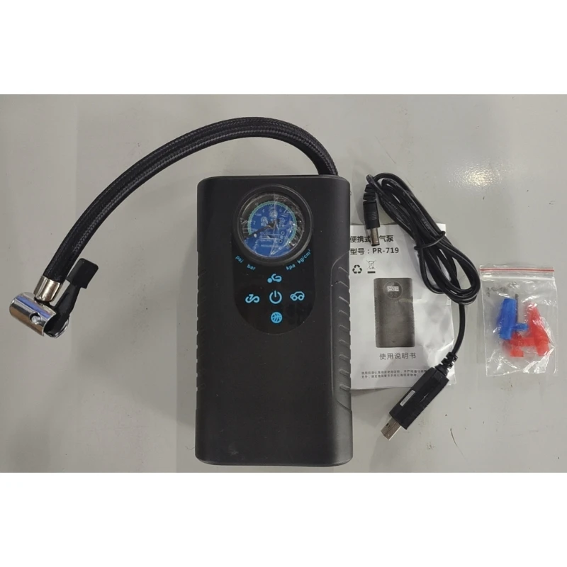 2023 New Tire Inflator Portable Air Compressor 150PSI &ShutOff Portable Air Digital Display for Car, Bike & Motorcycles