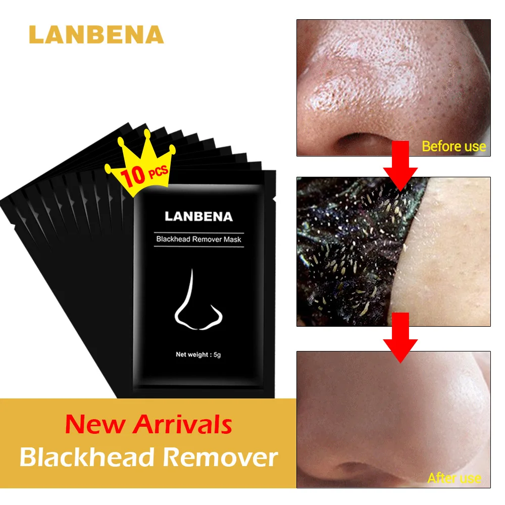 1PC Blackhead Remover Mask Nose Mask Nasal Strip Acne Peel Off Mask Shrink Pore Deep Cleansing Skin Care Peel Sticker Skin Care