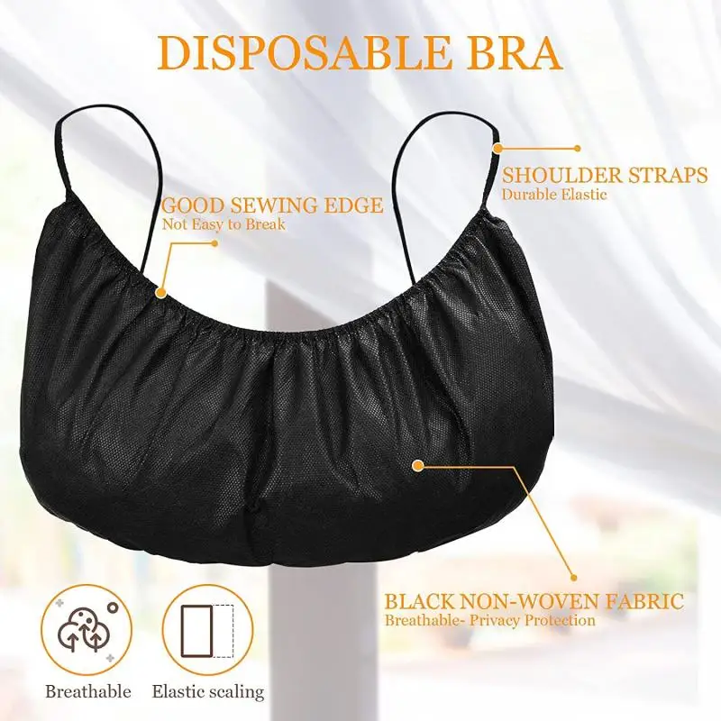 Pcs pack Women Disposable Non Woven Fabric Underwear Underpants Set Outdoor Travel Massage Portable Bra