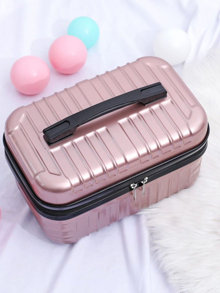 Ladies Cosmetic Case Makeup Artist Professional Beauty Cosmetic Cases Cosmetic Bag Travel Portable Bags Pretty Suitcase Q103