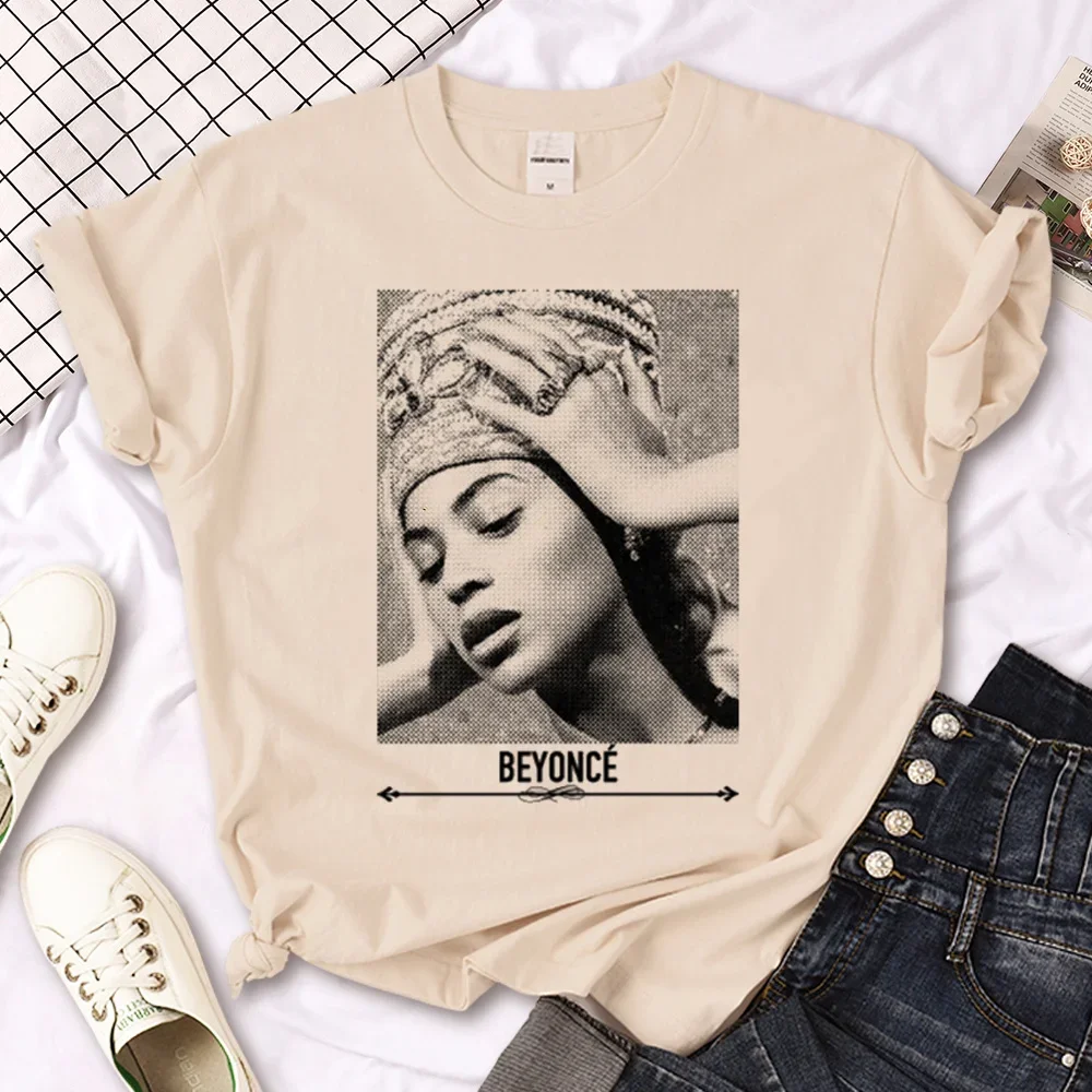 Beyonce Tee 2025 new women Y2K top female manga clothes