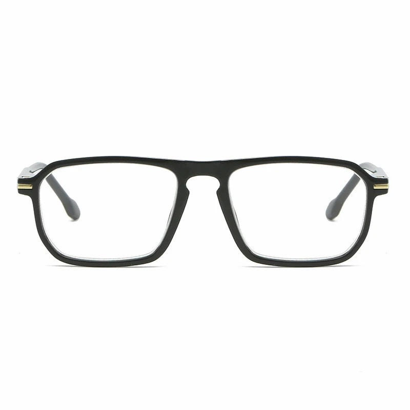 Ahora Double Beam Transparent Reading Presbyopia Glasses Men Women Personality Punk Far Sighted Eyeglasses With Diopters +1.0~+4